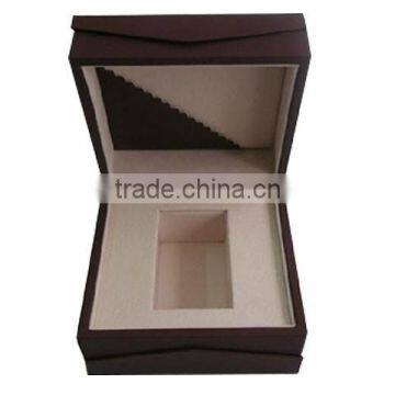 high quality 2014 hot custom single leather watch boxes wholesale