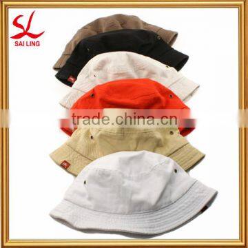 Unisex Plain Bucket Hats for Sale, Cotton Foldable Crushable Hat Cap Wholesale