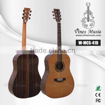 41inch acoustic solid guitar instrument music guitar (W-MCS-41D)