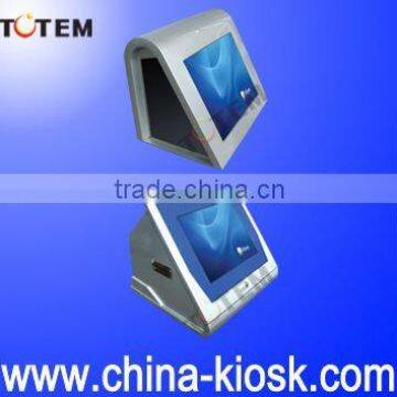 Totem multifunctional touch screen desktop kiosk