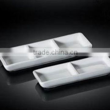 rectangular porcelain dishes H0790