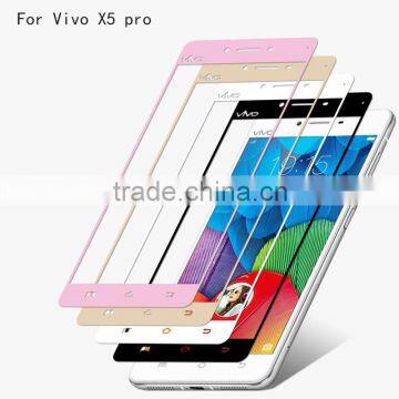 Asahi 0.33mm color tempered glass screen protector for Vivo X5 pro