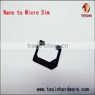 China factory making nano microsim card adapter for iphone