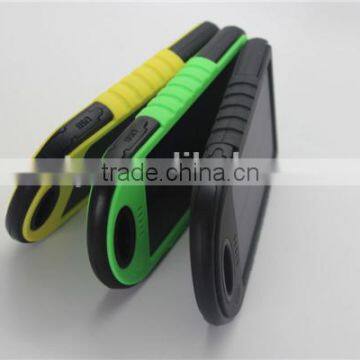 Hot!!Rubber solar portable phone battery 5000mah,outdoor using tool solar power bank for digital devices