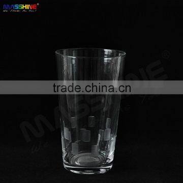 High Quality Borosilicate Mouth Blown Drinking Glass Cup