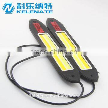 Best Selling 100% Waterproof Flexible Cob Led Drl Strip Auto Drl Led Daytime Runing Light photo-3