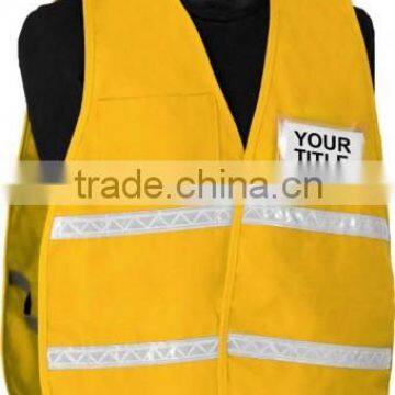 High Visibility Class 2 Poly Mesh Reflective Taped Safety Vest