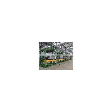 Three-station refrigerator vacuum plastic thermoforming machine for cabinet liner