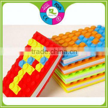 Silicone Blocks Cover Notebook