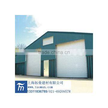 Large industrial roller door with high quality