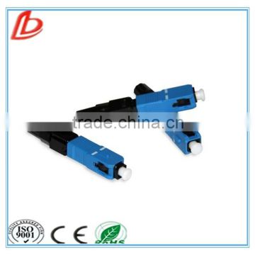 singlemode simplex sc/upc quick fiber fast connector,sc/upc fiber optical fast connector