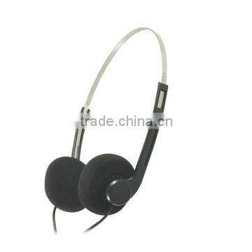 best quality bus train aviation headset airline disposable headphones