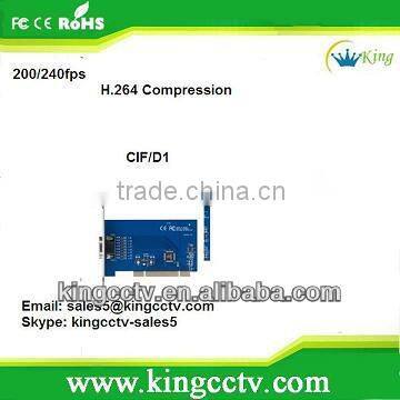 HK-6208S H.264 driver dvr card 8ch