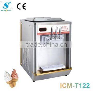 Stainless steel instant soft serve ice cream maker ICM-T122