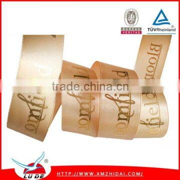 Wholesale Blue Color Satin Ribbon With Sliver Edge photo-4