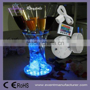 Wedding Table Centerpiece Wholesale LED Martini vase wedding centerpieces led lights crystal For Housing Decoration