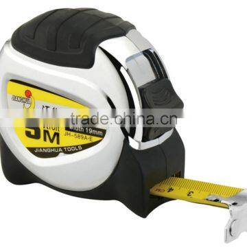 3m,5m,7.5m,8m,10m JH-89 covered tape measure with MID/ BSCI factory direct sale hand tools/measuring tools manufacturer