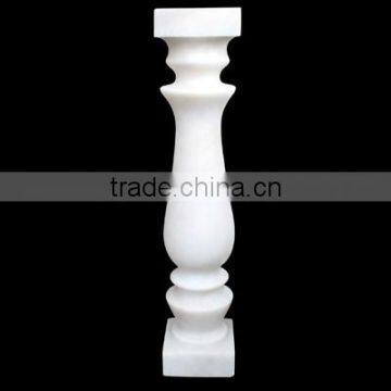 White marble stair bridge terrace railing on modern designs