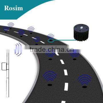 Rosim traffic detection system wireles vehicle detector sensor for traffic monitoring