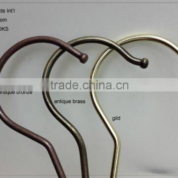 The HEAD Polished Chrome Swivel Metal Hook Ball End Hooks Different Sizes Hanger WARM GREY COLOR Hooks Metal Fitting photo-6