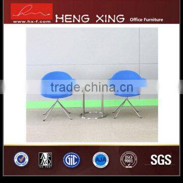  china newly design lobby waiting chairs and tea table