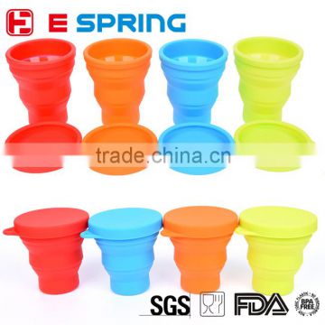 Silicone Collapsible Folding Cup For Travelling Camping