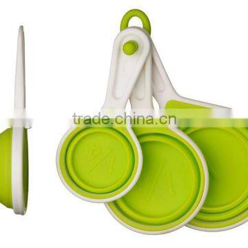 Collapsible Custom Measuring Cups, Four Cups in One Set Measuring Cup