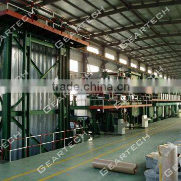 Steel coil color coating line