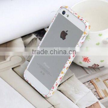 Lovely Country style For iphone6 Bumper Case two parts with Pastoralism Broken Flower