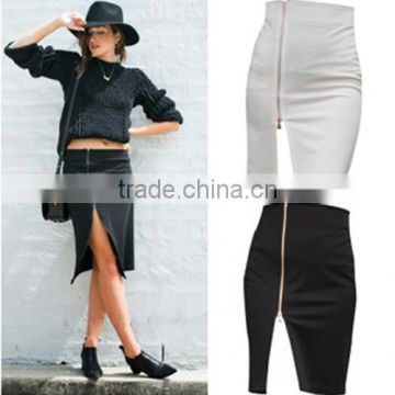 Stylish Office Lady New Fashion Summer Sexy Back Zipper Sexy Skirt