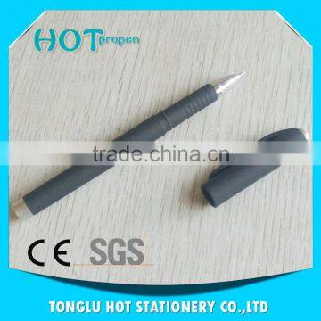 Top quality customized promotion plastic plug neutral new model ball pen