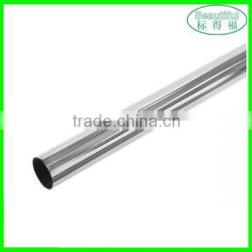 Metal Tube Hanging Rail - Steel with Chrome Finish, L3000mm, Dia25mm