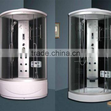 2015 luxury corner compact bathroom steam shower cabin