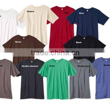 Custom Short Sleeve Blank White 100% Cotton T Shirt