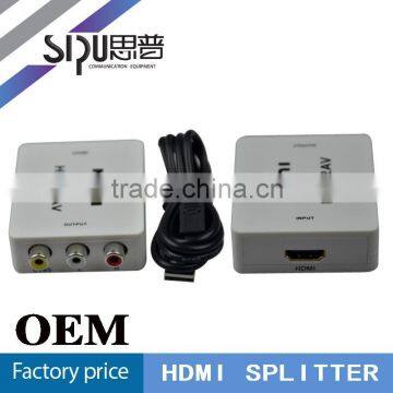 SIPU factory price 1 input 4 output av audio-video splitter