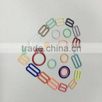 Wholesale Underwear Accessory Woman Lady Young Girl Bra Accessory in China Nylon Bra Shoulder Straps Adjuster Buckle Ring Slider photo-6