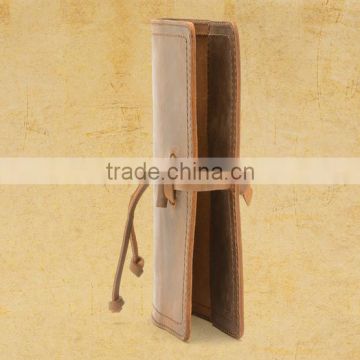 Boshiho genuine leather portable book bible diary paper cover