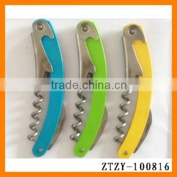 Customize promotional gift functional stainless steel bottle opener with logo ZTZY-100816