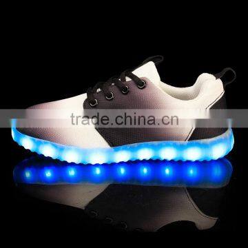 2016 New Arrival Fashionable LED Light Up Shoes Men Casual Shoe
