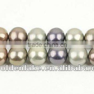 Multicolor Shell Pearls Gemstone Beads