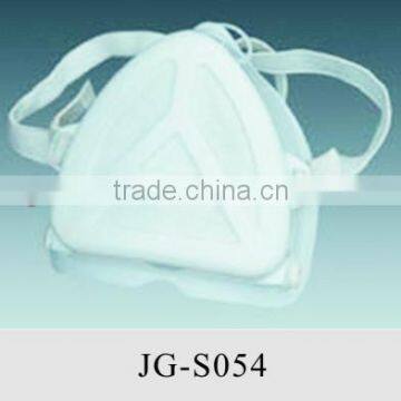 Non-folding shape disposable dust filter mask / respirator