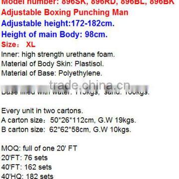 High Quality Professional Bob Punching Bag Boxing Dummy Grappling Dummy Outdoor Boxing Equipment photo-6