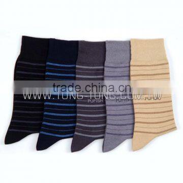 2084 Taiwan Factory Men Striped Business Socks