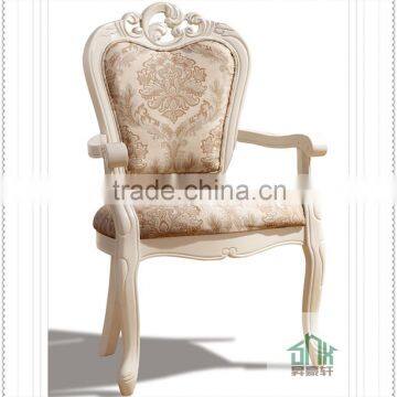 2014 shx modern wood dining chair HC-601# white dining chair fancy dining room chair