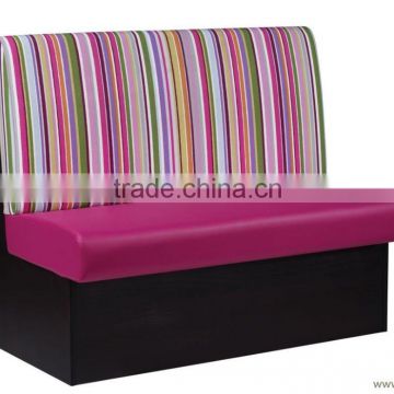 Cutomize restaurant booth pu leather sofa seat wood frame booths for sale