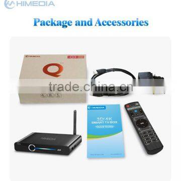 Himedia manufacturer Octa core 64 bit 2GB + 16GB 802.11 b/g/n/ac android tv box Amlogic S912