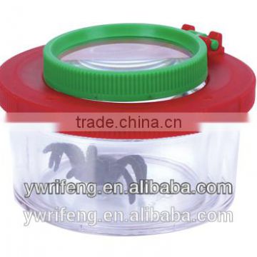 Insecet Viewer Cup bug magnifying glass Magnifier,Insect Viewer,Insect Viewer for Children,two lens insect viwer