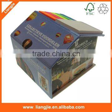 House Model Shaped Sticky Note Pad Memo Cube photo-4