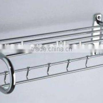 stainless steel double towel rack