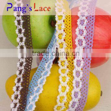 2016 African Guipure Cotton Ribbon Trim Crochet Accessories Lace 2001